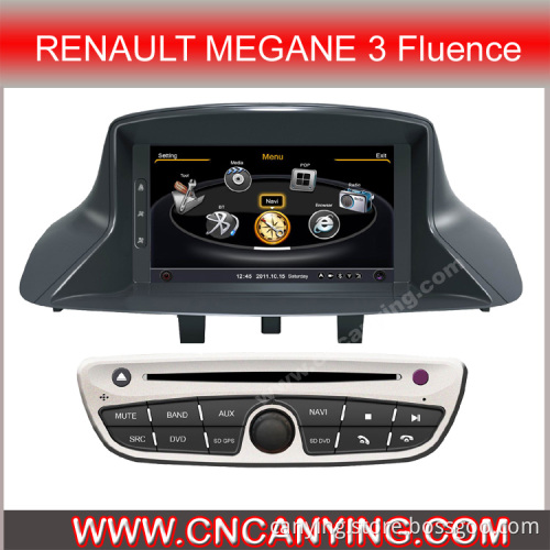 Special Car DVD Player for Renault Megane 3 Fluence (2009-2011) with GPS, Bluetooth. with A8 Chipset Dual Core 1080P V-20 Disc WiFi 3G Internet (Cy-C145